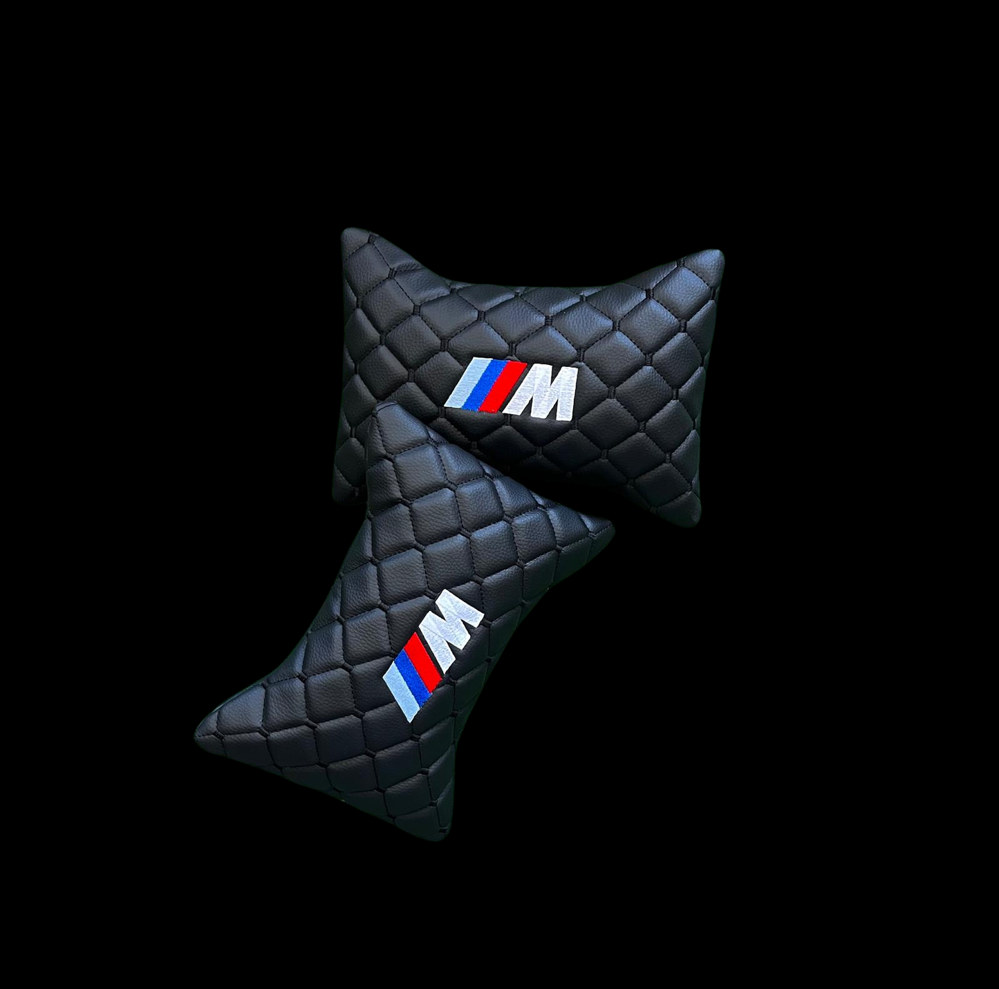 For BMW M Leather Neck Pillow (2PCS)