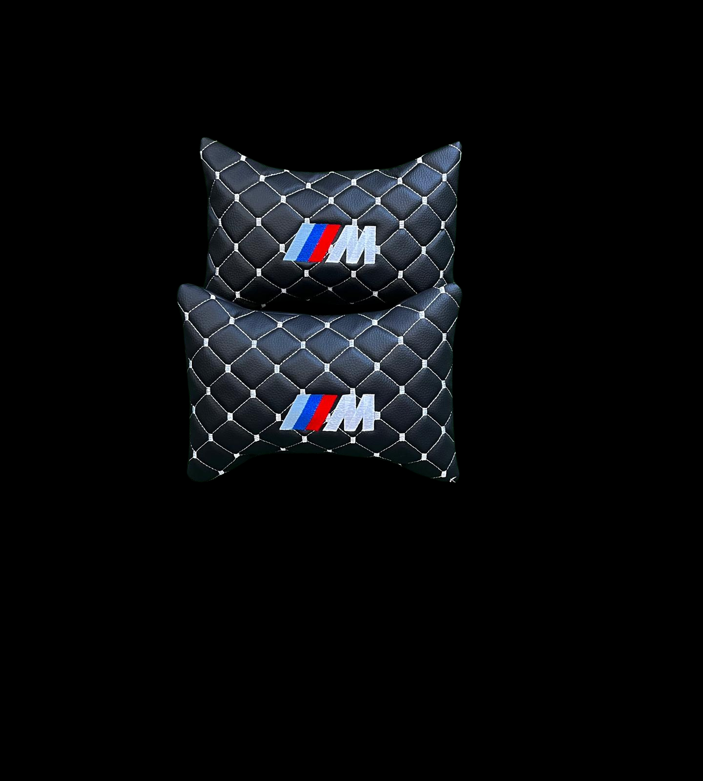 For BMW M Leather Neck Pillow (2PCS)