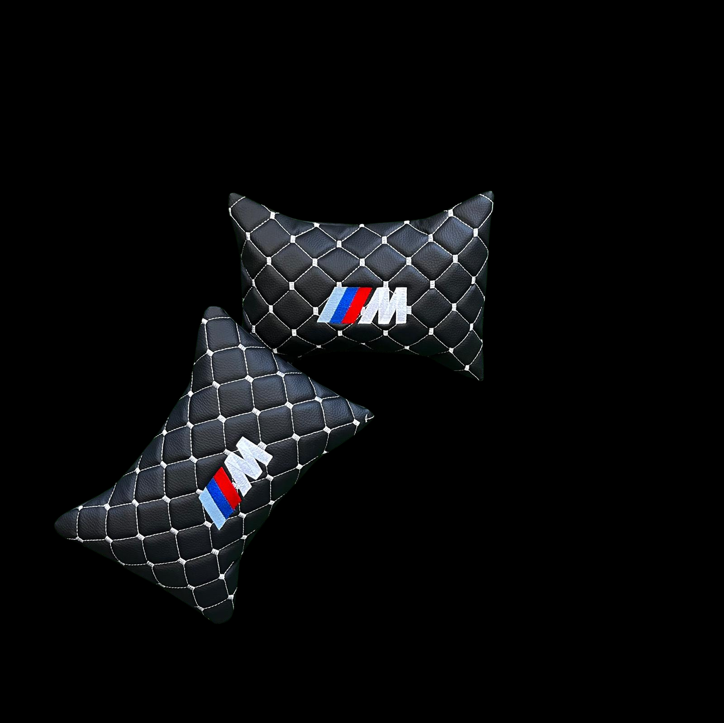 For BMW M Leather Neck Pillow (2PCS)