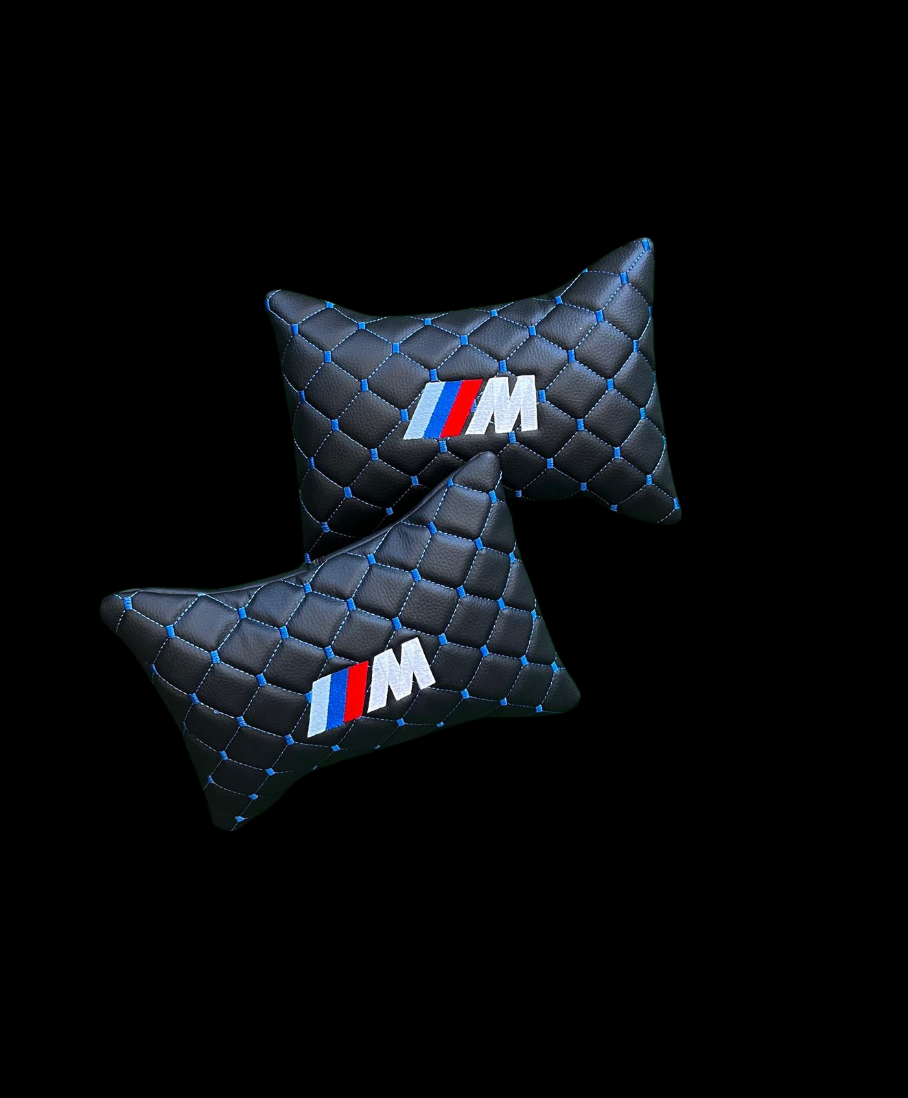 For BMW M Leather Neck Pillow (2PCS)
